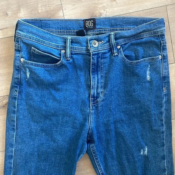 Urban Outfitters BDG Distressed Skinny Stretch Jeans Men’s Sz 34/32 - Picture 3 of 10